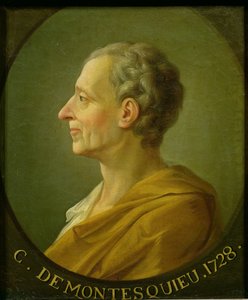 Retrato de Charles de Montesquieu (1689-1755), filósofo e jurista francês, 1728